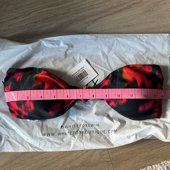 White Fox Boutique Bikini -Sangria Floral - Picture 6 of 6